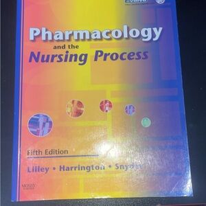 Pharmacology and the Nursing Process Book - Multicolor